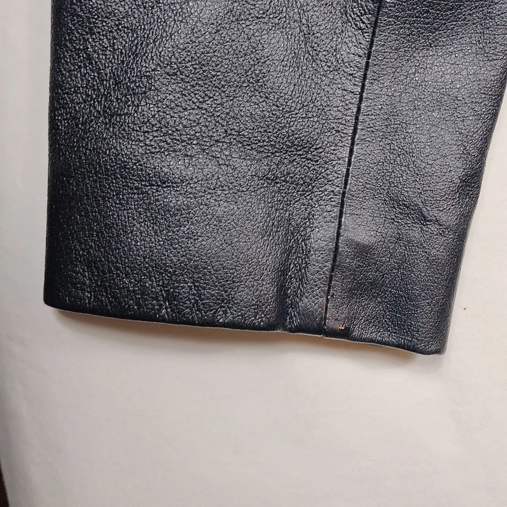 Worthington genuine leather women's jacket size small